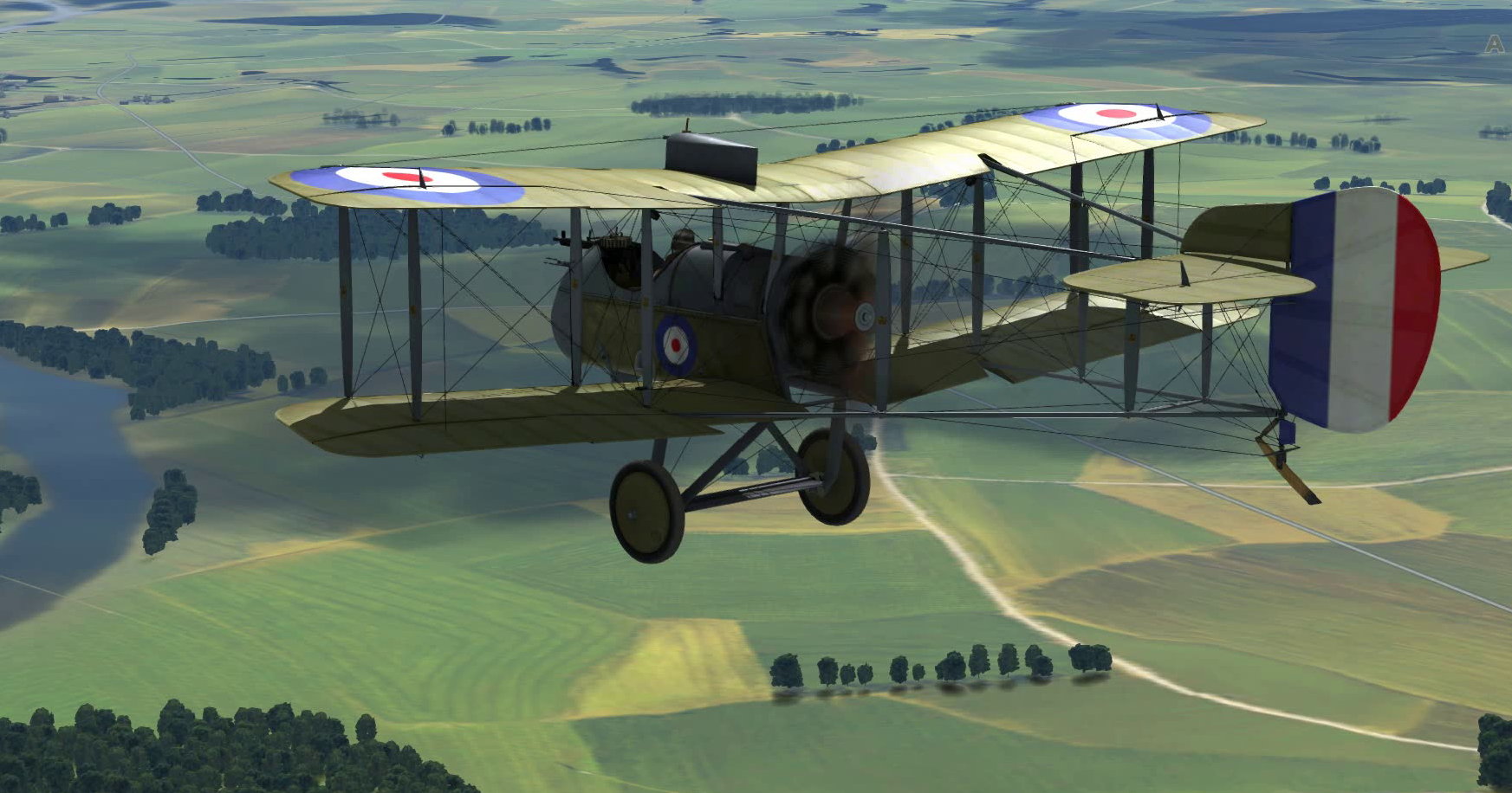 Redbaron3d Fokker DVII (squad color
          nr 110 in rb3d)